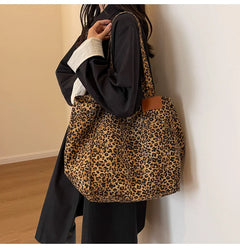 Leopard Print Shoulder Bag