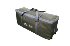 Hazel Creek 12 Person 3-Room Cabin Tent, 20' X 9' X 84", Green