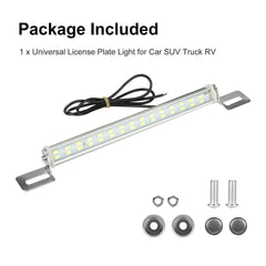 Universal License Plate with LED Back Up Light