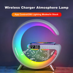 etooth Speaker Wireless Charger LampBlu