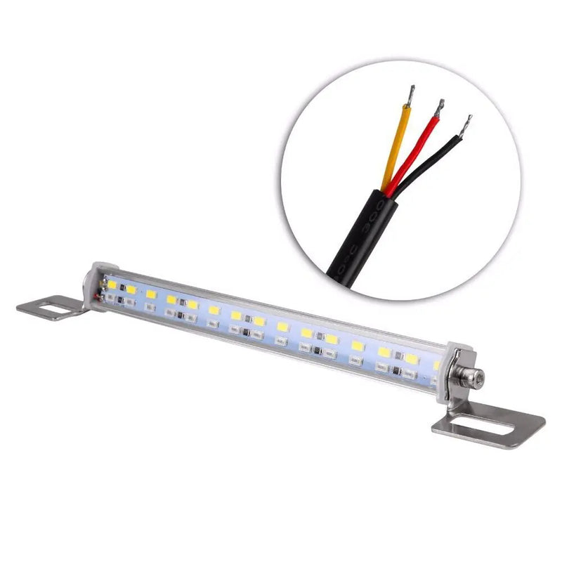 Universal License Plate with LED Back Up Light