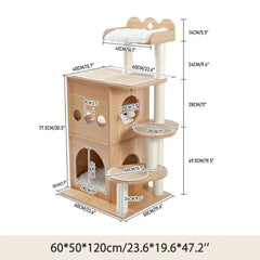 Multi-Level Cat Tree Towers