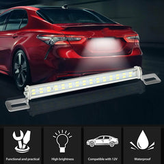 Universal License Plate with LED Back Up Light