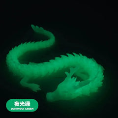 Glow-in-the-Dark 3D Printed Dragon