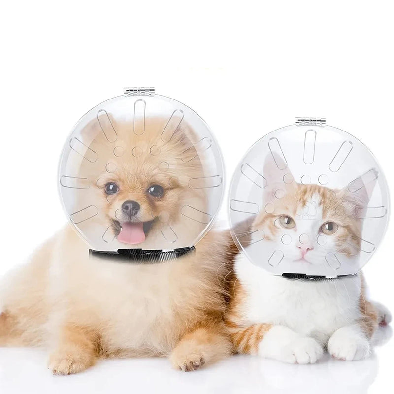 Cat Muzzle with Nail Clippers Trimmer Set - Cat Adjustable Hood, Breathable Anti Bite Muzzles Prevent Cats from Biting