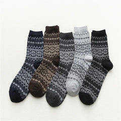 Men's Winter Thick Wool Socks - Warm & Durable