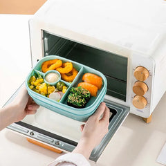 Bento Lunch Box for Kids Adult Bento Boxes Lunch Containers with Spoon and Fork Toddler Bento Containers for Daycare or School