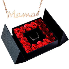 Eternal Rose Necklace & Pendant – A Gift of Timeless Beauty