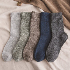 Men's Winter Thick Wool Socks - Warm & Durable