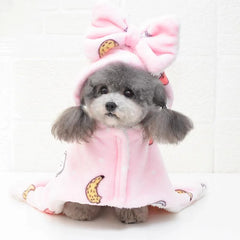 Pet Bathrobe – Hooded Quick-Drying Towel for Dogs & Cats