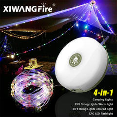 Glow Anywhere: Magnetic String Lights for Instant Ambiance!