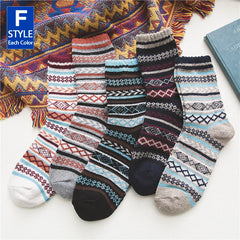 Men's Winter Thick Wool Socks - Warm & Durable
