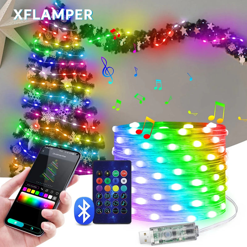 Glow & Go: Smart LED Christmas Lights