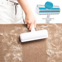 Pet Hair Remover Roller – Cloth & Fur Removal Drum for Furniture