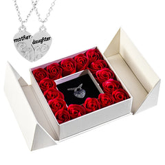 Eternal Rose Necklace & Pendant – A Gift of Timeless Beauty