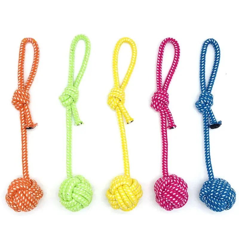 Interactive Cotton Rope Mini Dog Toys Ball for Dogs Accessories Toothbrush Chew Puppy Toy for Large Small Dogs Toy Pet Dog Toy