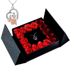 Eternal Rose Necklace & Pendant – A Gift of Timeless Beauty