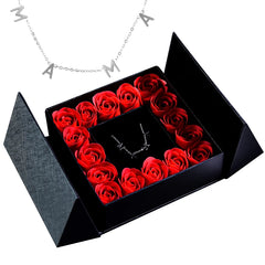 Eternal Rose Necklace & Pendant – A Gift of Timeless Beauty