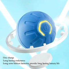 Dog Toy Ball Electronic Interactive Pet Toy Moving Ball Usb Automatic Moving Bouncing For Puppy Birthday Gift Pro G6d6