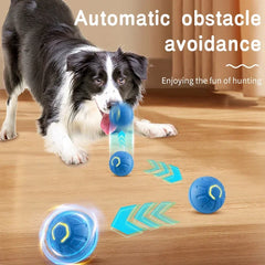 Smart Dog Toy Ball Automatic Moving Bouncing Rolling Ball Electronic Interactive Pet Toy for Puppy Birthday Gift Dog Cat Product