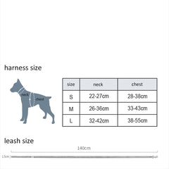 Truelove Pet Harness Tear-resistant with Removable Mini Pocket Bag