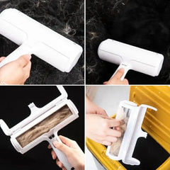 Pet Hair Remover Roller – Cloth & Fur Removal Drum for Furniture