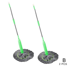 Dual Power: 2-in-1 Dehydrated Floor Cleaning Mop