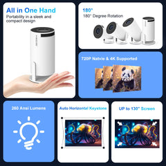 Magcubic Projector HY300 PRO 4K Cinema Outdoor Projetor