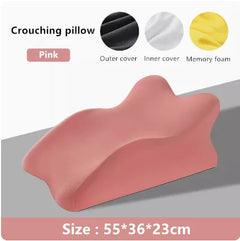 Multifunctional Memory Foam Wedge Pillow – Ergonomic Comfort for Rest, Reading & Recovery