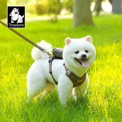 Truelove Pet Harness Tear-resistant with Removable Mini Pocket Bag