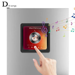 Personalized Music Fridge Magnet – Add Your Favorite Song and Photo!