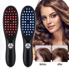 Sonic Vibration Scalp Massager Red Light Therapy