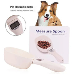 Digital Pet Food Measuring Scoop – Electronic Dog & Cat Food Scale with LED Display