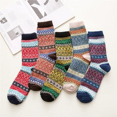Men's Winter Thick Wool Socks - Warm & Durable