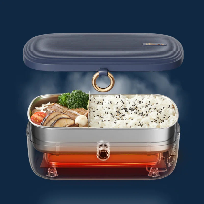 Multifunctional Stainless Steel Electric Heating Lunch Box
