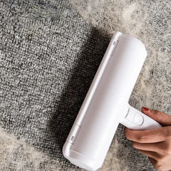Pet Hair Remover Roller – Cloth & Fur Removal Drum for Furniture