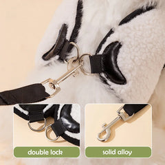 Adjustable Fleece Harness for Medium Puppy French Bulldog Outdoor Cat Collar Accessories