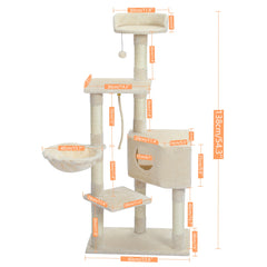 Multi-Level Cat Tree Towers