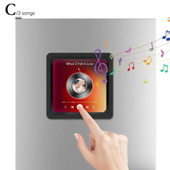 Personalized Music Fridge Magnet – Add Your Favorite Song and Photo!