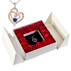 Eternal Rose Necklace & Pendant – A Gift of Timeless Beauty