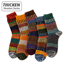 Men's Winter Thick Wool Socks - Warm & Durable