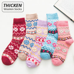 Men's Winter Thick Wool Socks - Warm & Durable