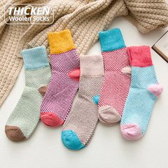 Men's Winter Thick Wool Socks - Warm & Durable
