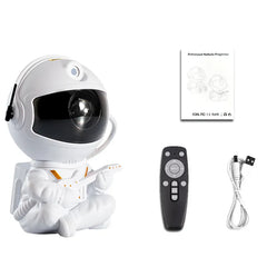 Astronaut Galaxy Star Projector: LED Night Light for Bedroom Decoration, Perfect Gift for Kids and Adults