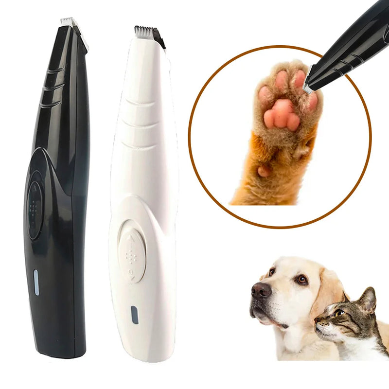 Mini USB Rechargeable Pet Clippers For The Ears Eyes Feet Seam
