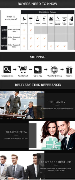 Luxury Waterproof Quartz Chronograph Watch for Men – Luminous Date & Military Style