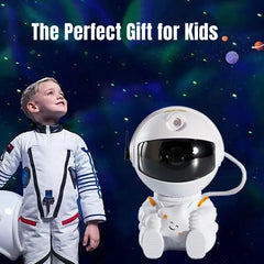Astronaut Galaxy Star Projector: LED Night Light for Bedroom Decoration, Perfect Gift for Kids and Adults