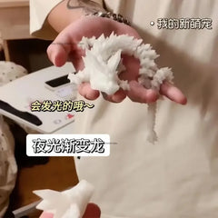 Glow-in-the-Dark 3D Printed Dragon