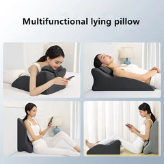 Multifunctional Memory Foam Wedge Pillow – Ergonomic Comfort for Rest, Reading & Recovery