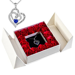 Eternal Rose Necklace & Pendant – A Gift of Timeless Beauty